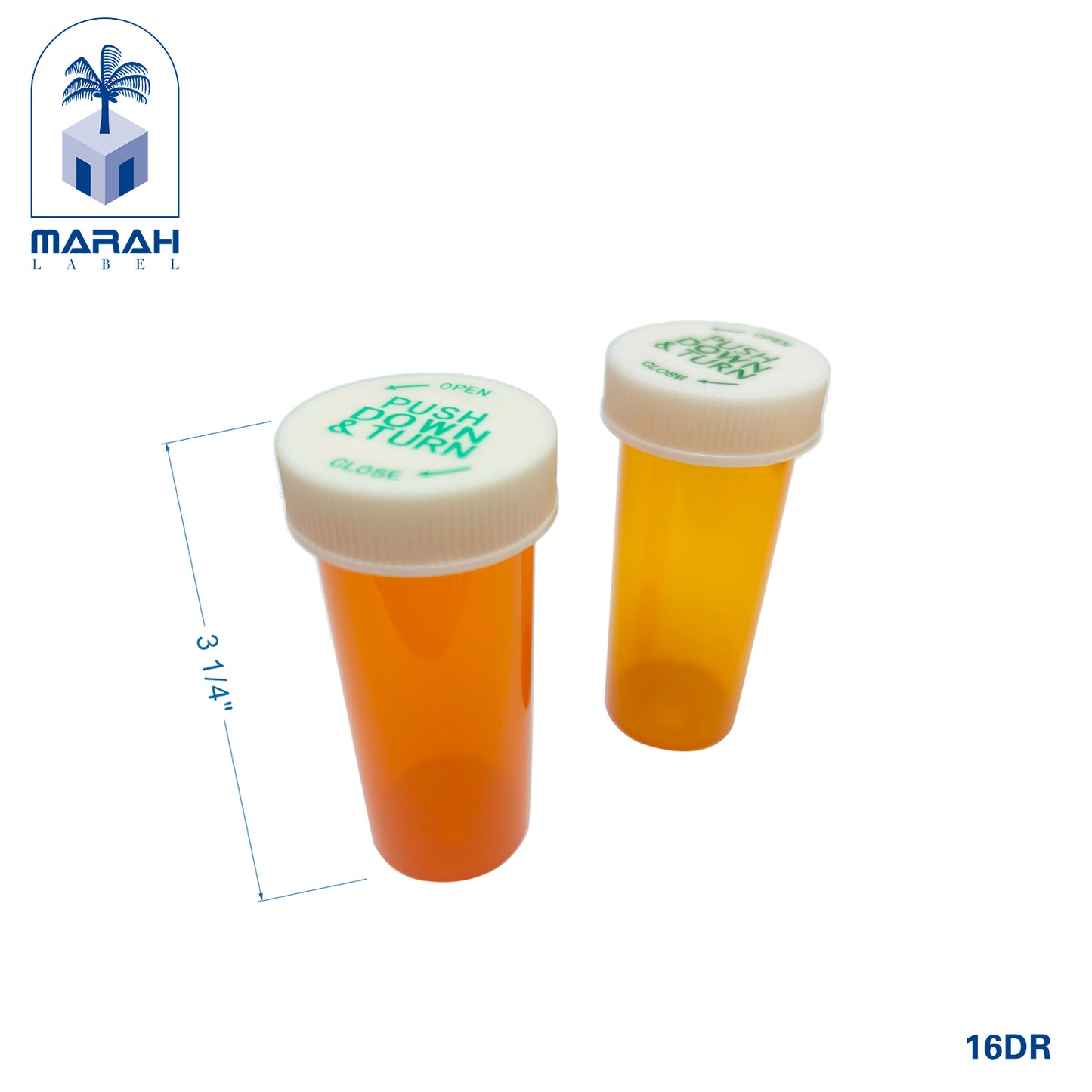 16 dram prescription container 