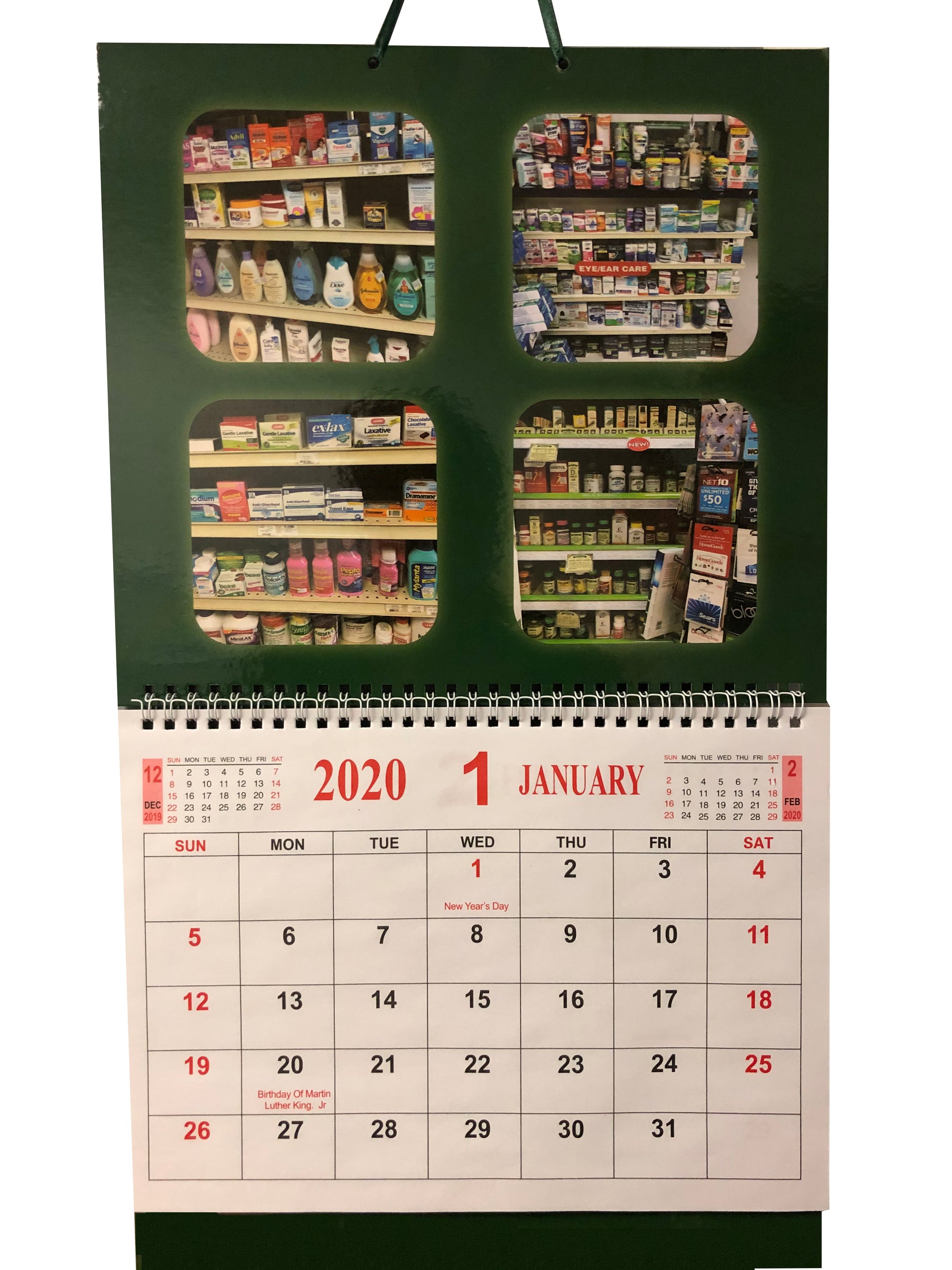 Pharmacy Calendar